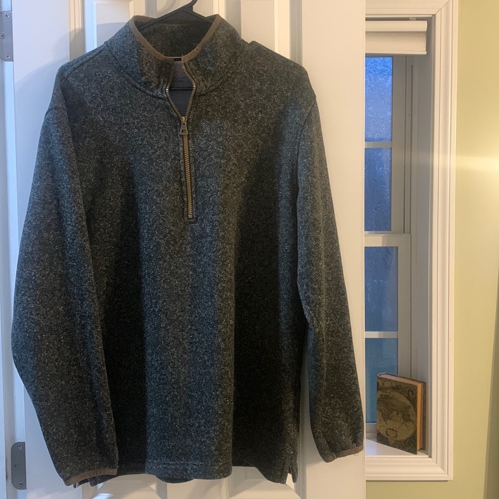Mens quarter zip sweater